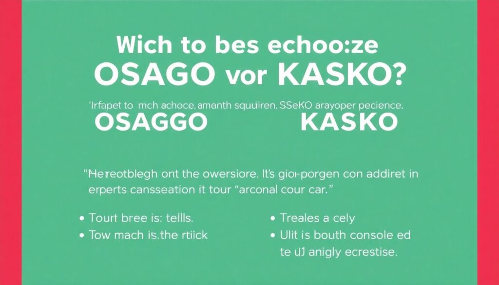 Что такое ОСАГО и КАСКО: в чем разница и что выбрать - иллюстрация