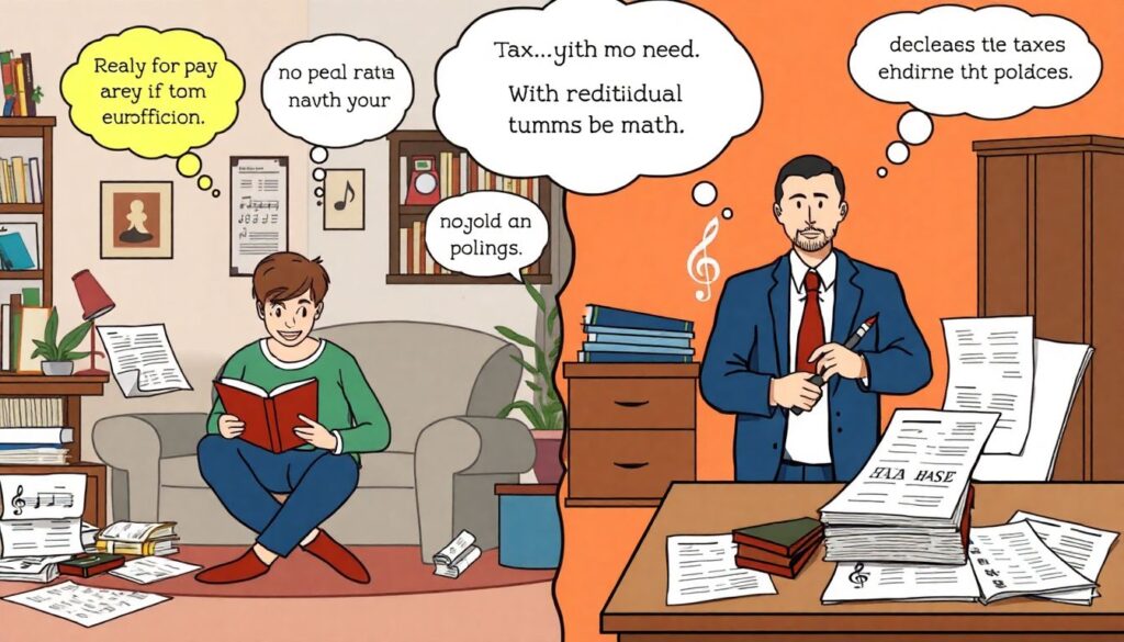 Налог на авторские гонорары - иллюстрация