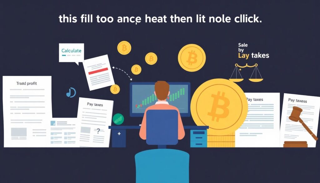 Налоговые последствия продажи криптовалюты - иллюстрация