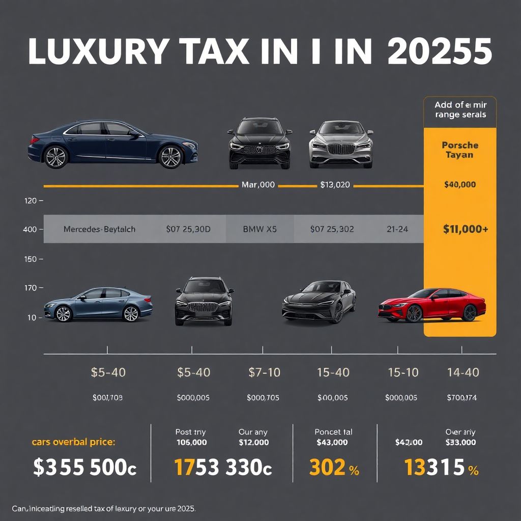 Налог на роскошь на автомобили: какие машины попадают под налогообложение