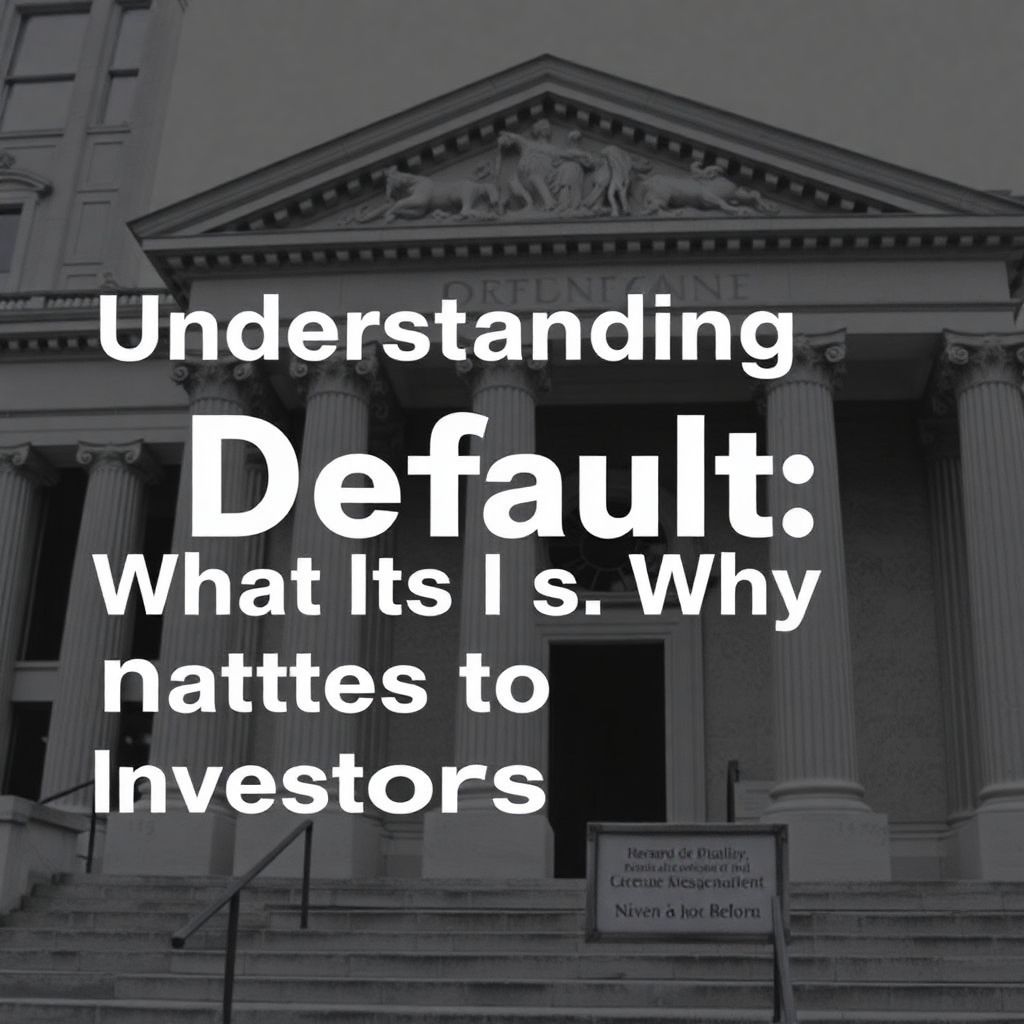 Что такое дефолт и как его последствия отражаются на инвестициях инвесторов