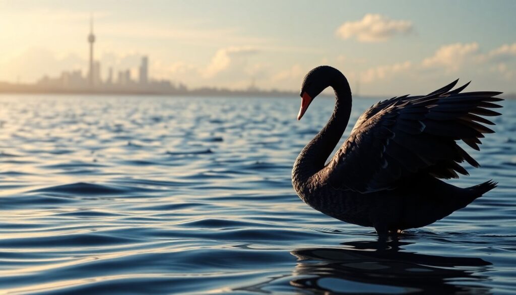 Что такое "черные лебеди" на фондовом рынке - иллюстрация