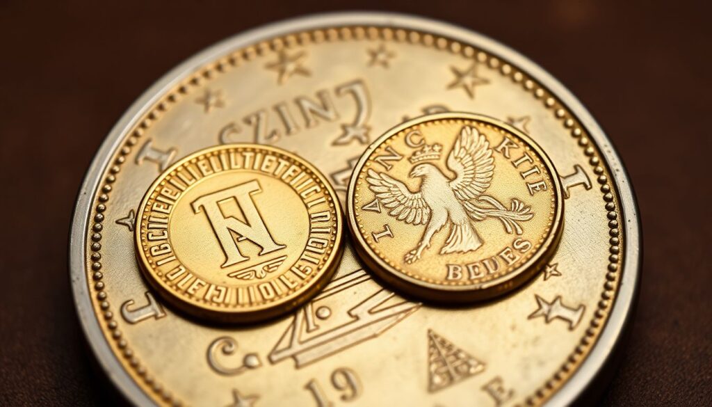 монеты - иллюстрация