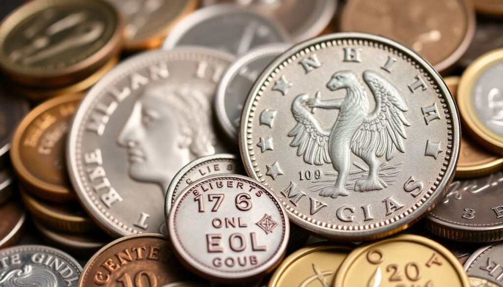 монеты - иллюстрация