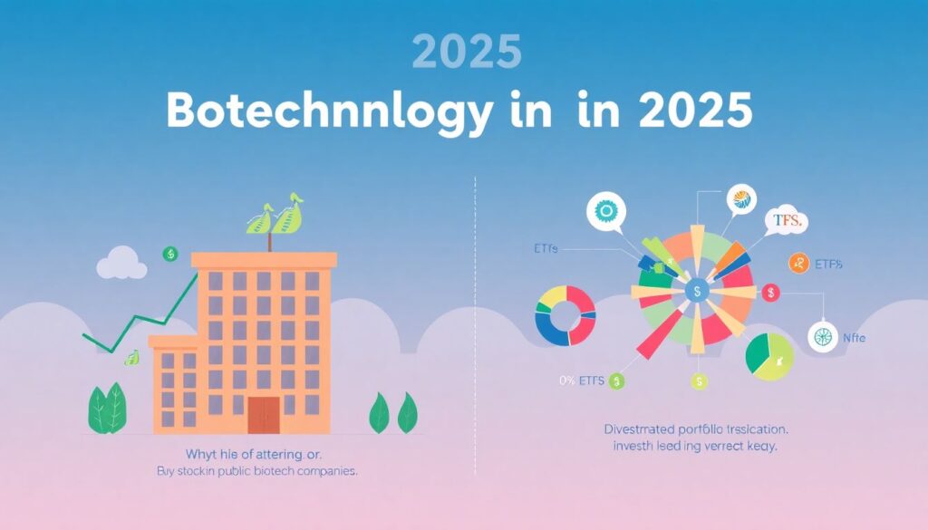 Инвестиции в медицинские компании и биотехнологии - иллюстрация