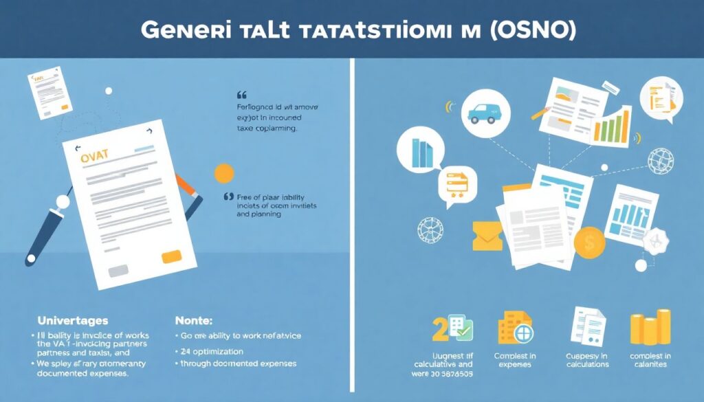 Как платить налоги ИП на ОСНО - иллюстрация