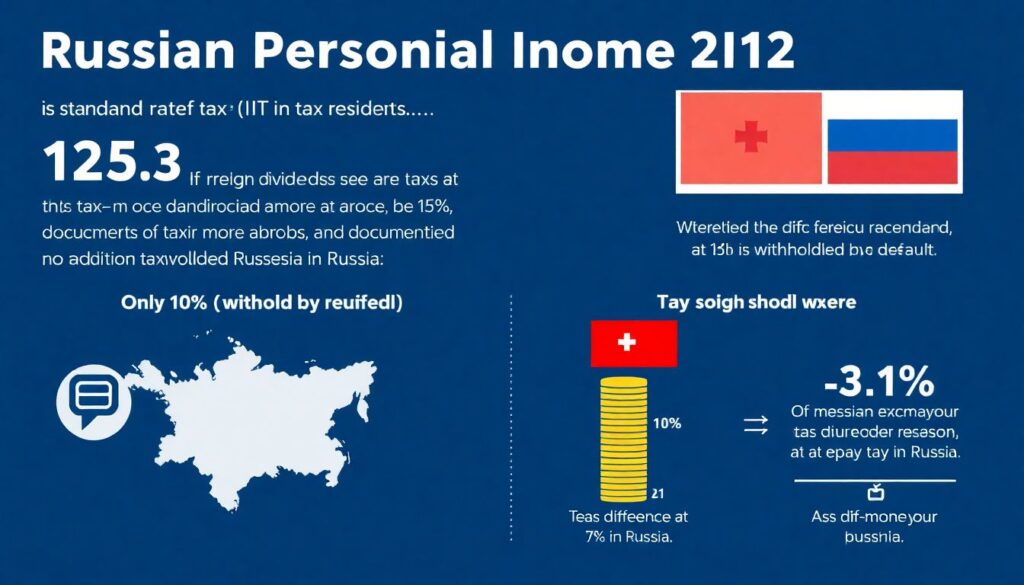 Налог на дивиденды от российских и иностранных компаний - иллюстрация