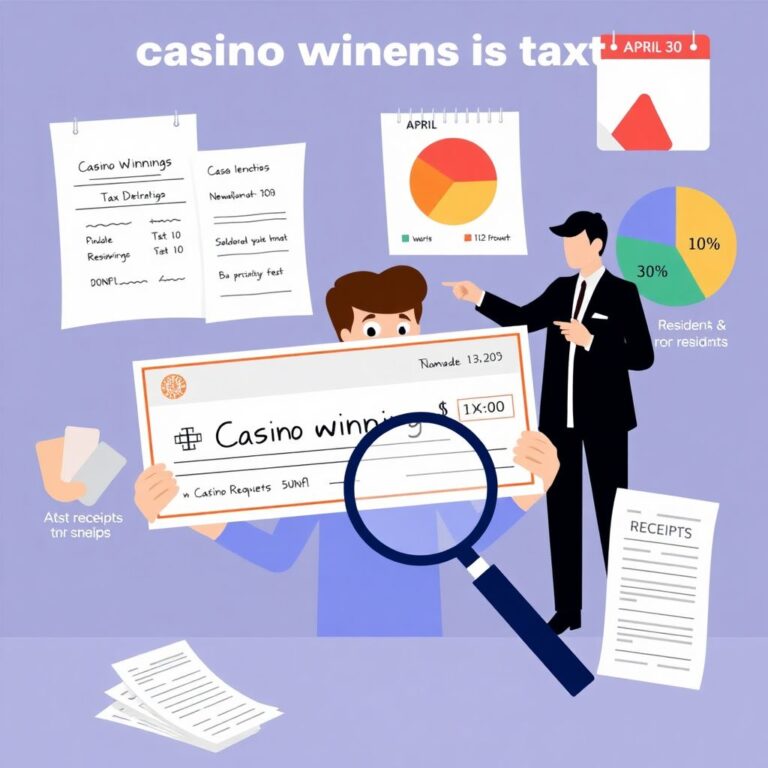Налог на выигрыш в казино — как рассчитывается и сколько нужно платить