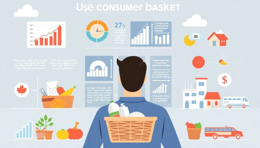 Что такое "потребительская корзина" - иллюстрация