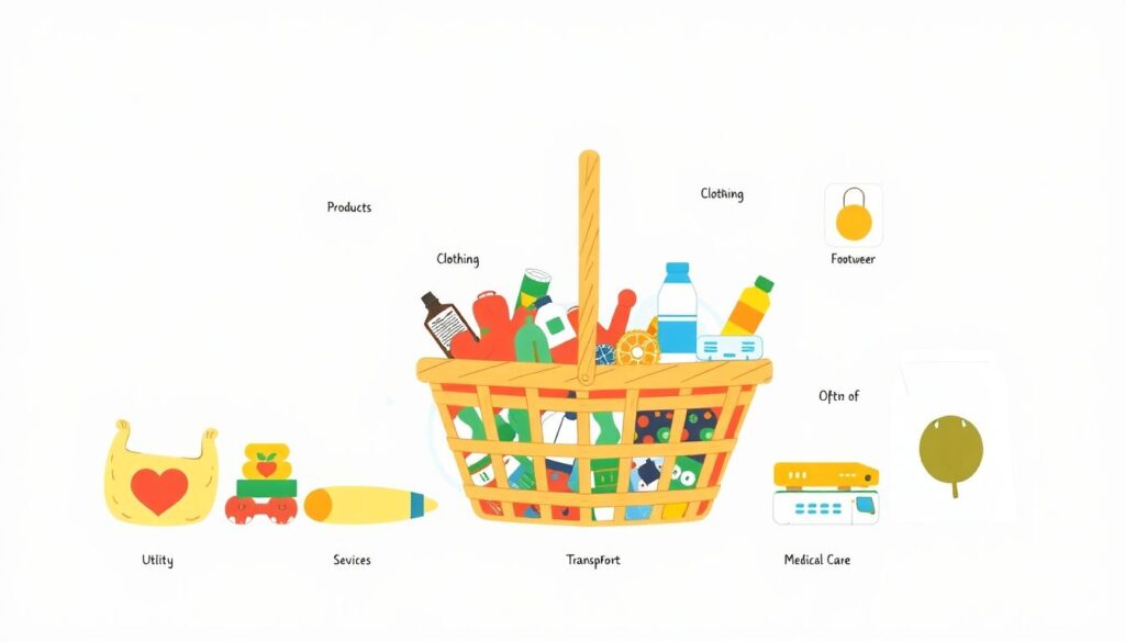 Что такое "потребительская корзина" - иллюстрация