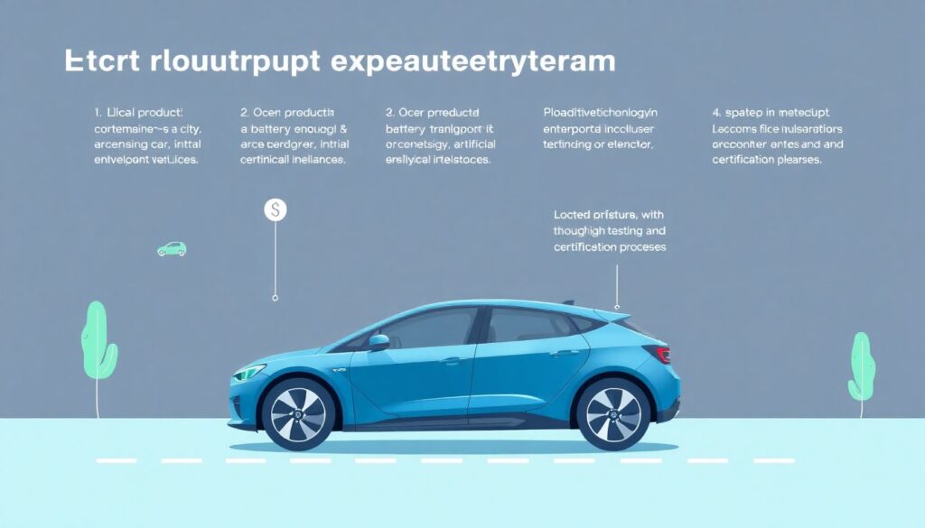 производящие электромобили - иллюстрация