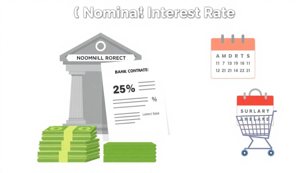 Что такое номинальная и реальная процентная ставка - иллюстрация