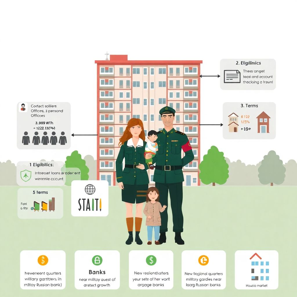 Военная ипотека: как получить льготный жилищный заем военнослужащему