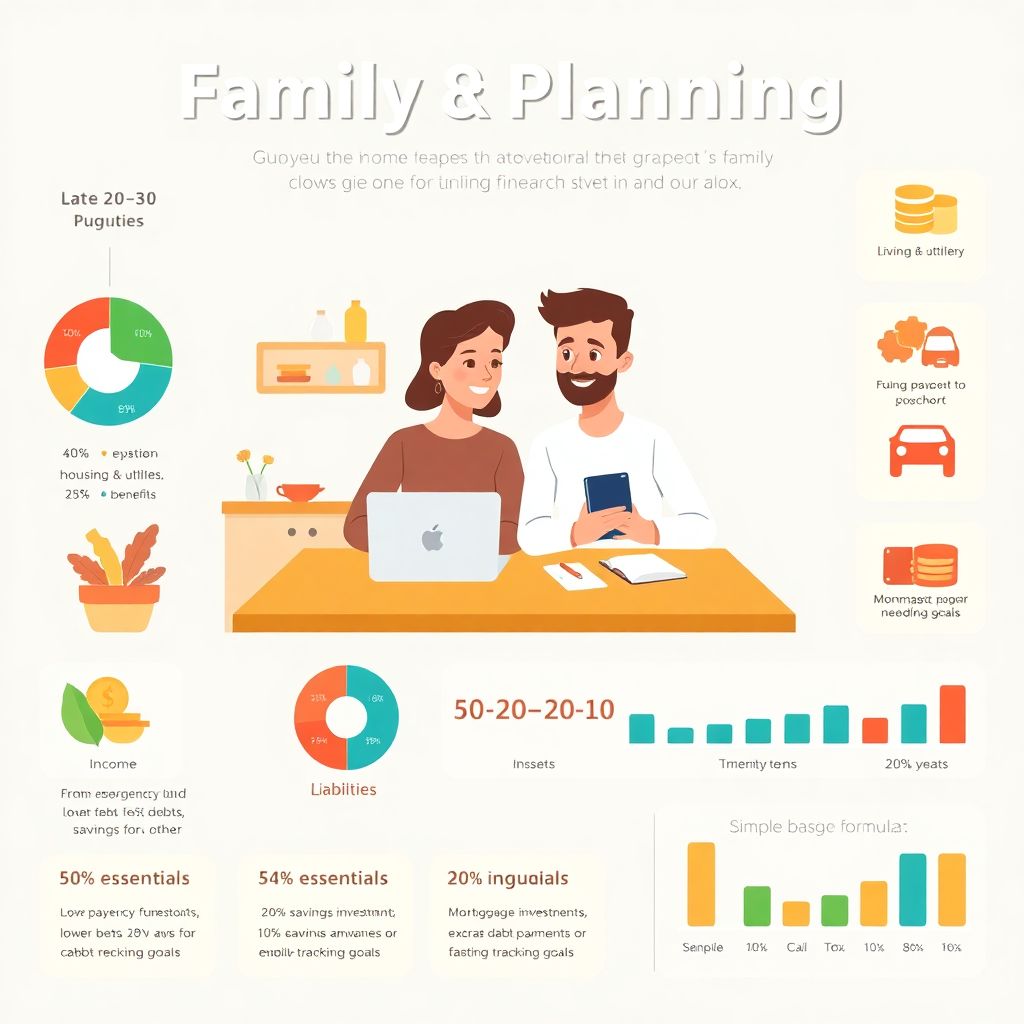 Как составить финансовый план для молодой семьи: пошаговое руководство