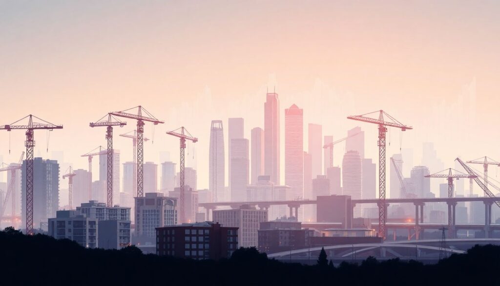 Инвестиции в акции строительных компаний - иллюстрация