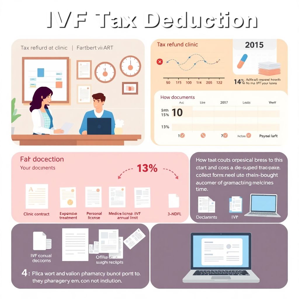 Вычет за ЭКО: как вернуть часть расходов на лечение по закону