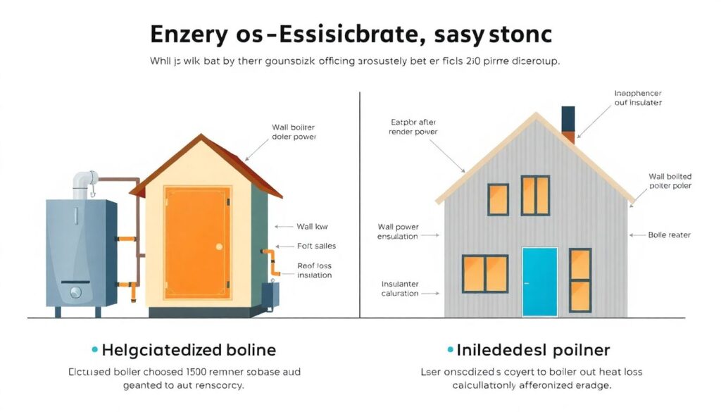 Как экономить на отоплении в частном доме - иллюстрация