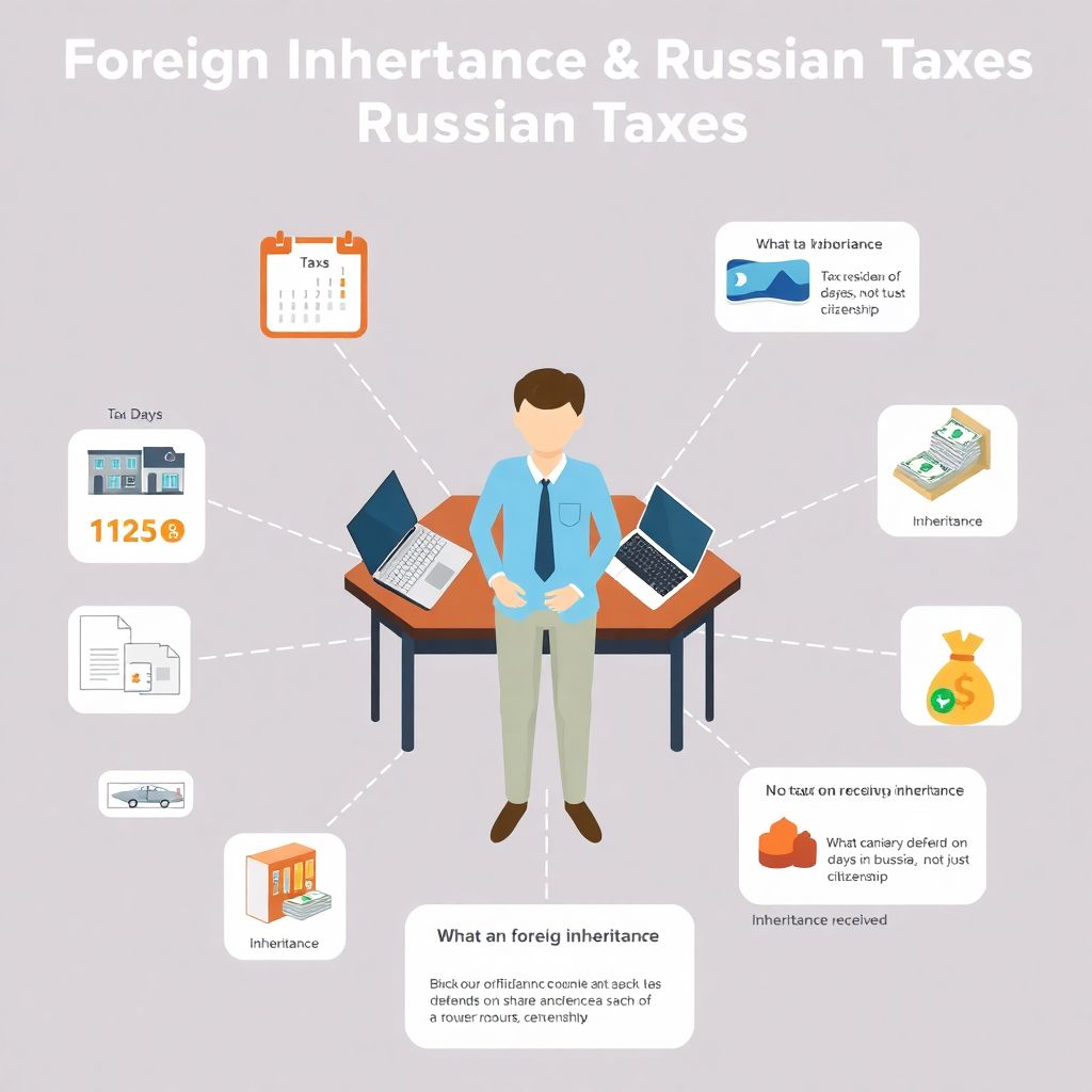 Налоговые аспекты получения наследства из-за границы для резидентов РФ