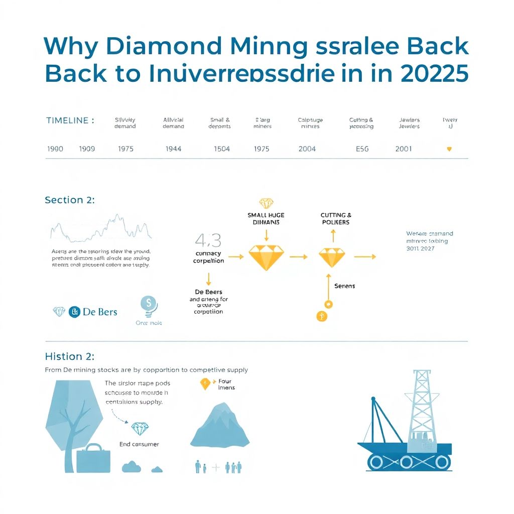 Инвестиции в акции алмазодобывающих компаний: риски и потенциальная доходность