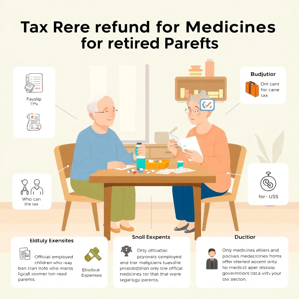 Налоговый вычет за покупку лекарств для родителей-пенсионеров: как получить