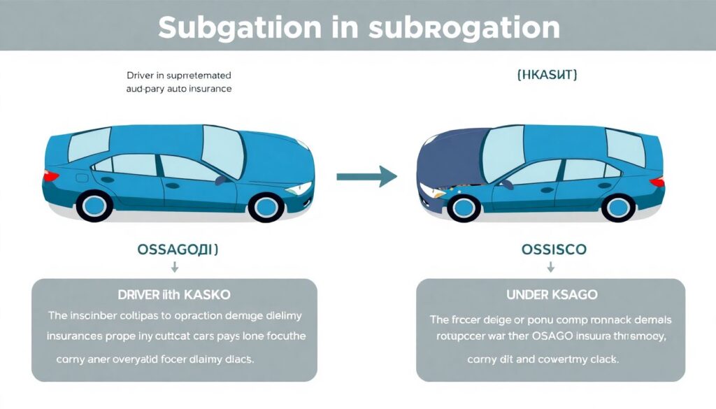 Что такое суброгация в страховании - иллюстрация