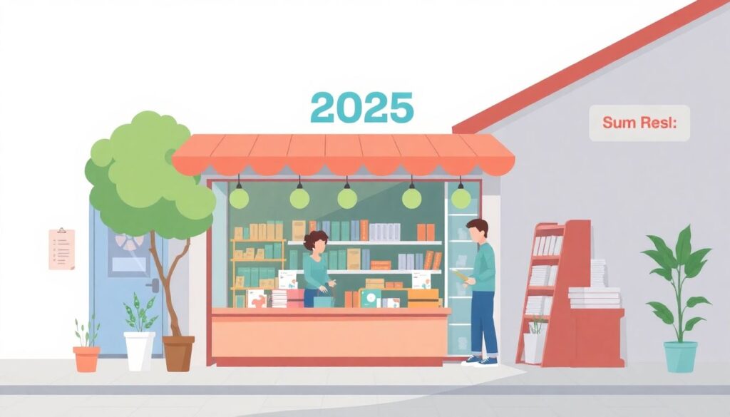 Налог на патент для розничной торговли - иллюстрация