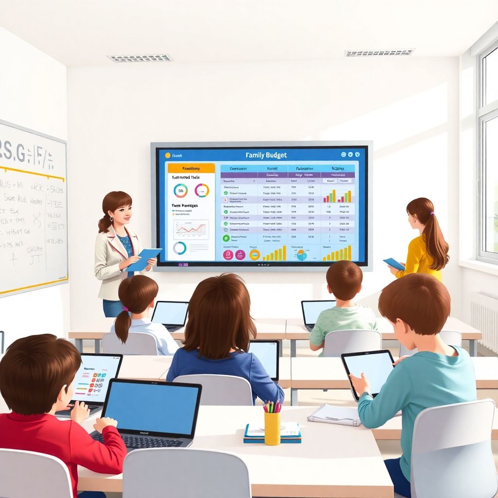 Программа семейного бюджета для школ: как выбрать и встроить в учебный процесс