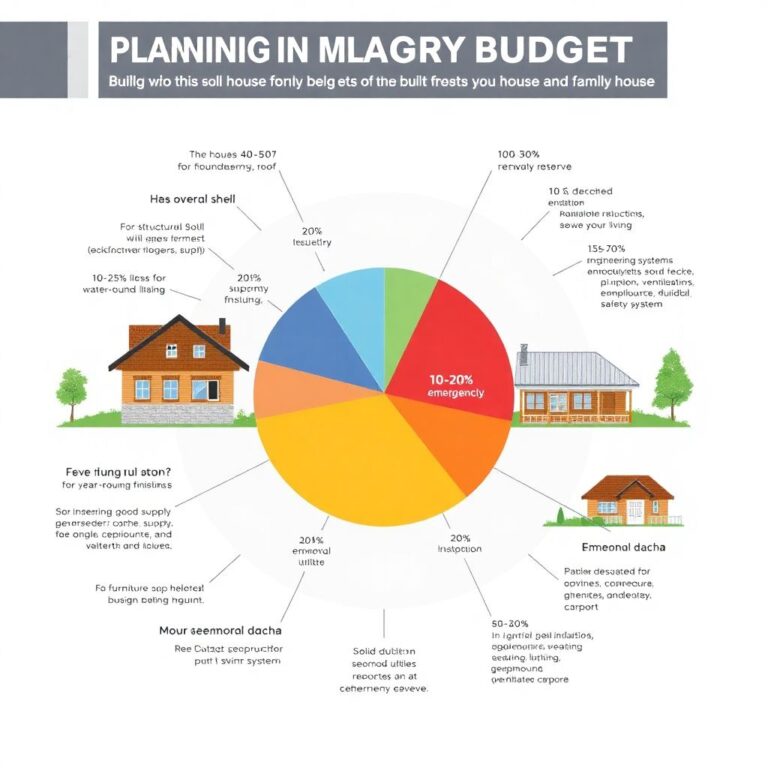 Как планировать бюджет на дом и дачу: семейные финансы без долгов