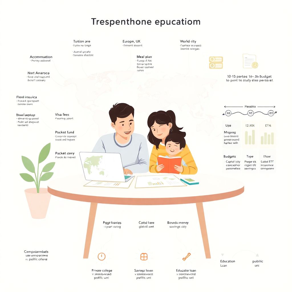 Как заранее спланировать бюджет на обучение ребенка за границей: современный подход