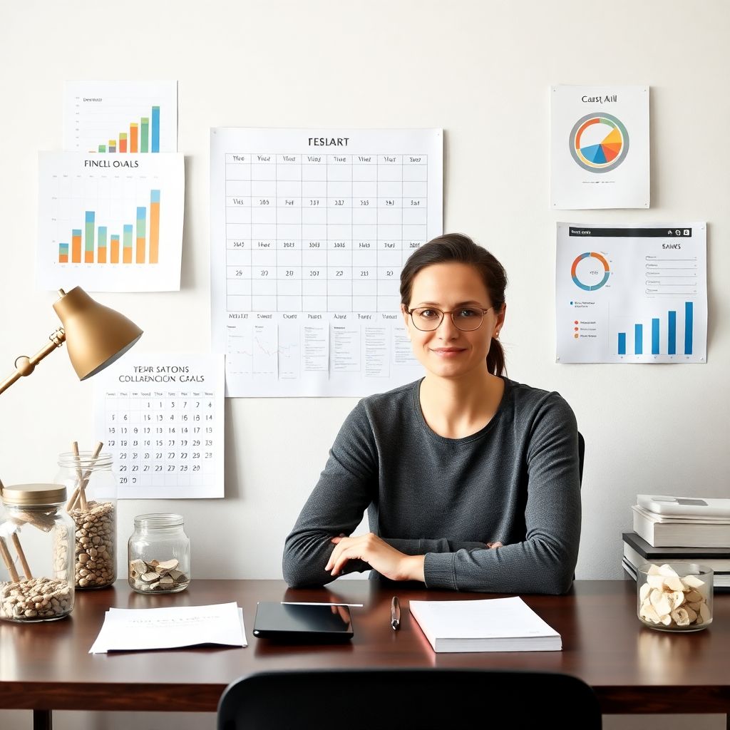 Финансовые цели на год: как составить реалистичный план и не бросить